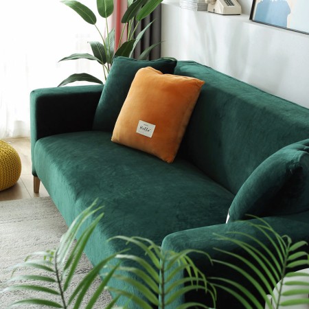 Elastic sofa cover universal thickened plush