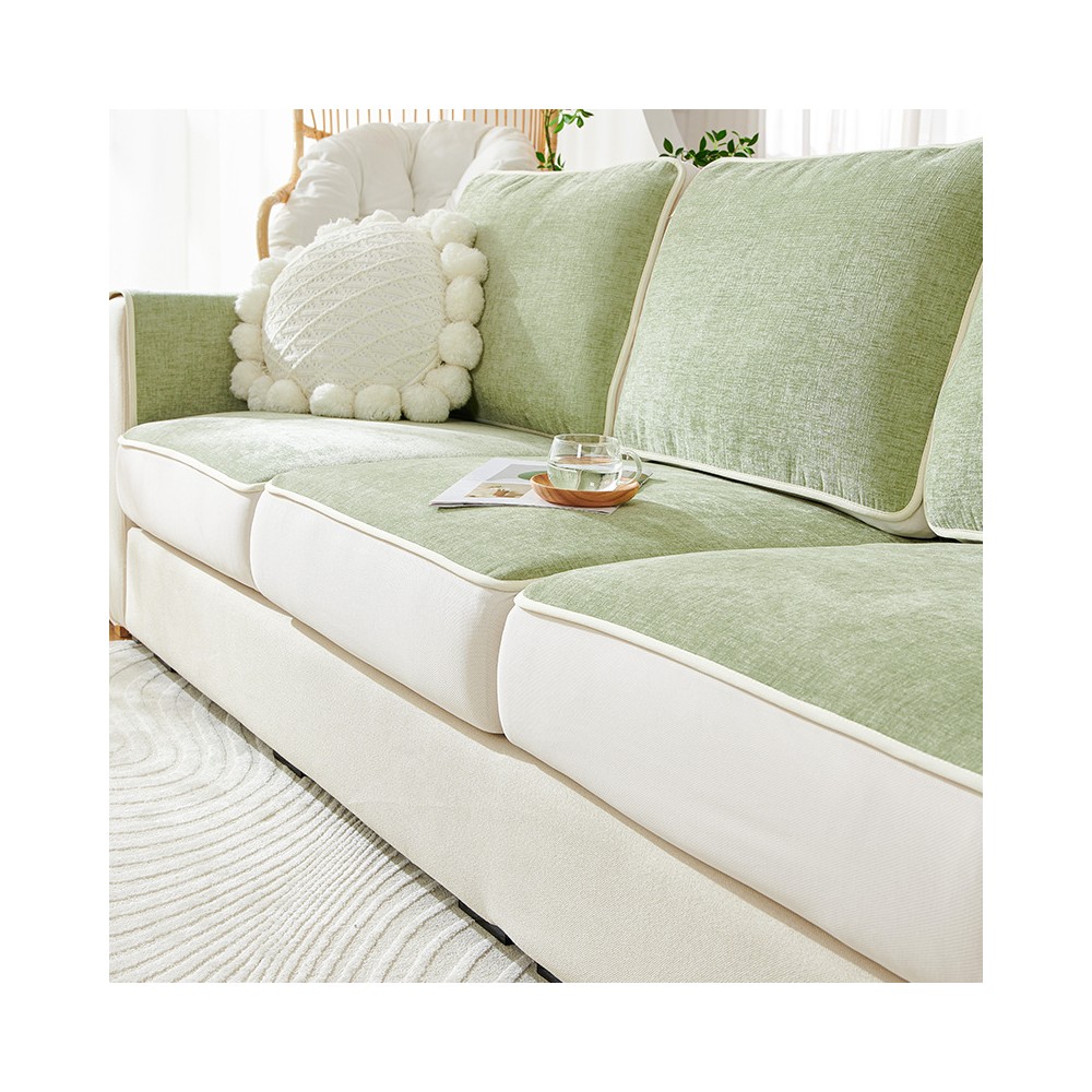 Sofa cover universal set chenille stretch sofa cover