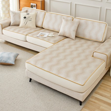 Elastic all-inclusive elastic ice silk sofa cover