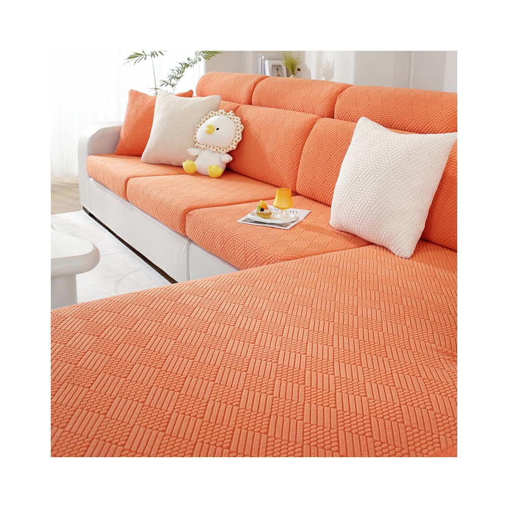 Solid color sofa cover non-slip universal type