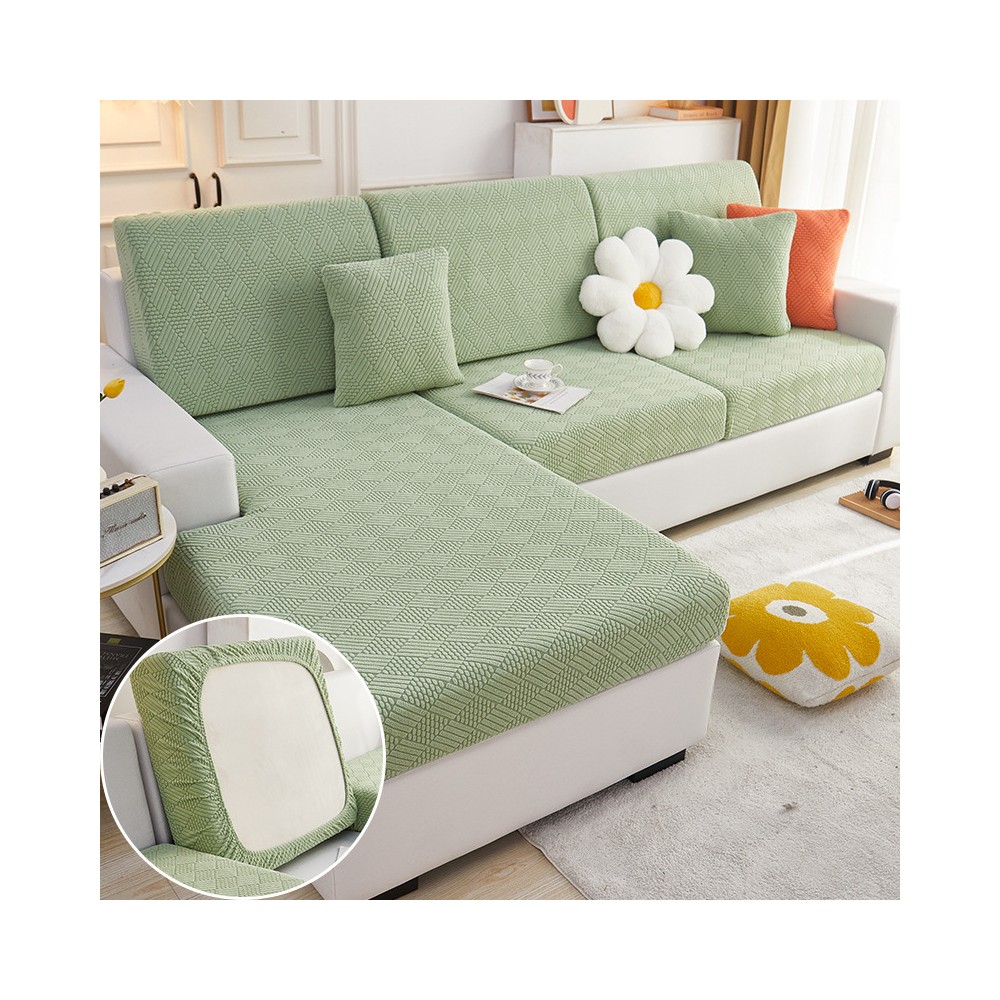 All-inclusive green all-season cover sofa cover